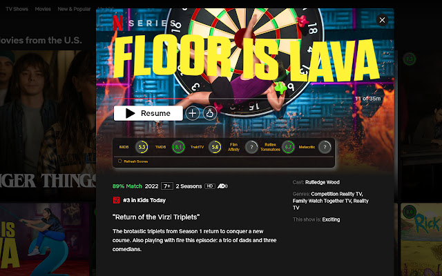Film scores for Netflix chrome谷歌浏览器插件_扩展第2张截图