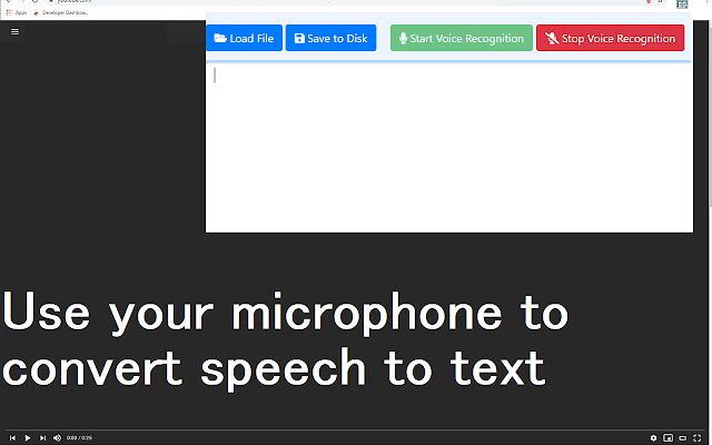 Voice Text Editor chrome谷歌浏览器插件_扩展第1张截图