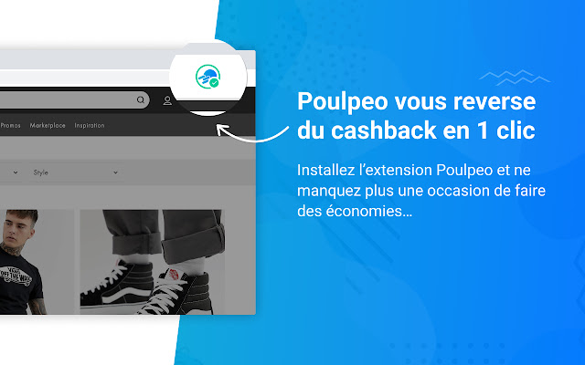 Poulpeo : cashback, réductions et codes promo chrome谷歌浏览器插件_扩展第1张截图