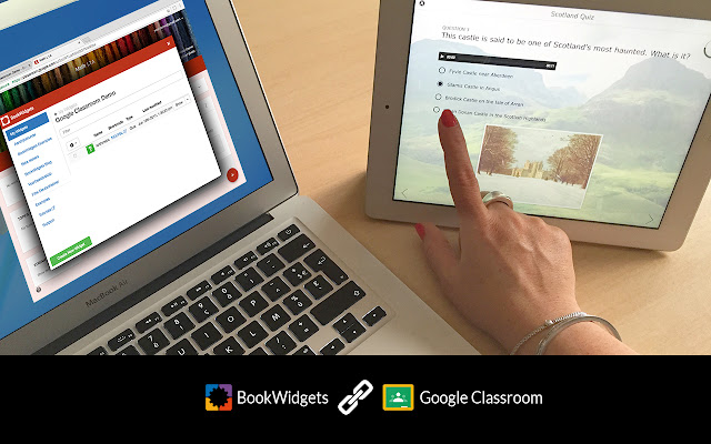 BookWidgets Google Classroom Integration chrome谷歌浏览器插件_扩展第1张截图