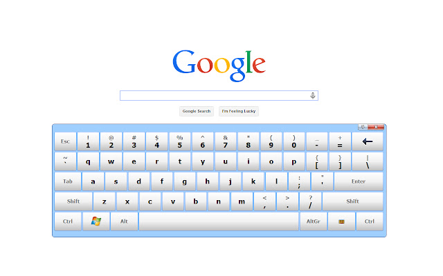Comfort On-Screen Keyboard Pro Extension chrome谷歌浏览器插件_扩展第1张截图