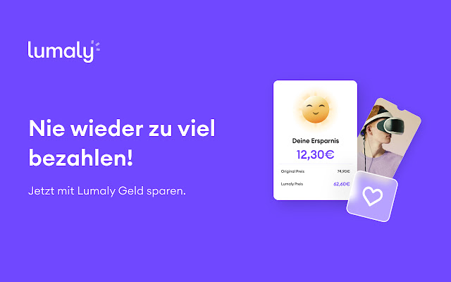 Lumaly - Gutscheine & Cashback chrome谷歌浏览器插件_扩展第1张截图