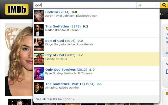 Show IMDB ratings chrome谷歌浏览器插件_扩展第3张截图