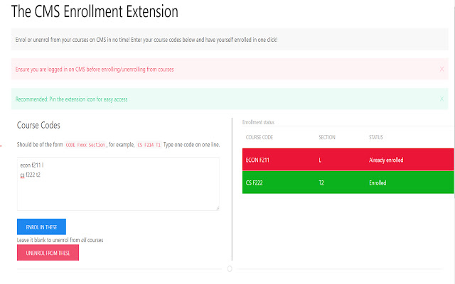 CMS Enrollment extension chrome谷歌浏览器插件_扩展第1张截图