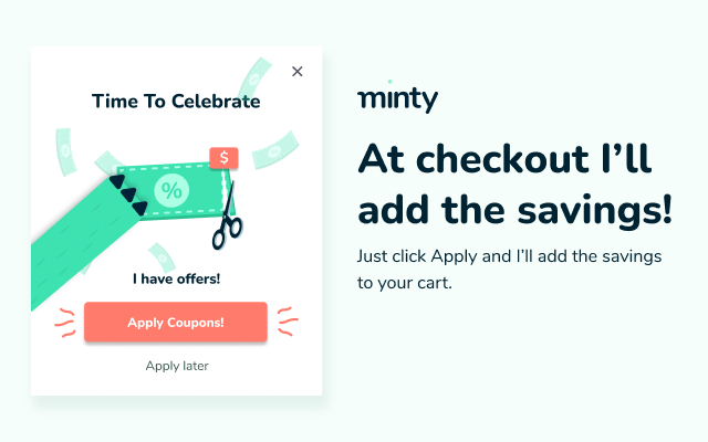 Minty: A fresh way to shop chrome谷歌浏览器插件_扩展第3张截图