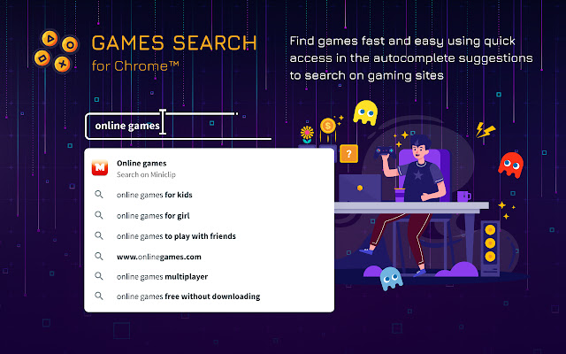 Games Search for Chrome™ chrome谷歌浏览器插件_扩展第1张截图