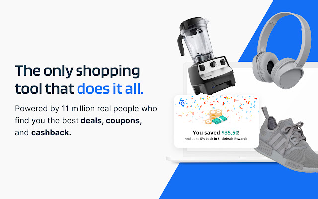 Slickdeals: Automatic Coupons and Deals chrome谷歌浏览器插件_扩展第1张截图