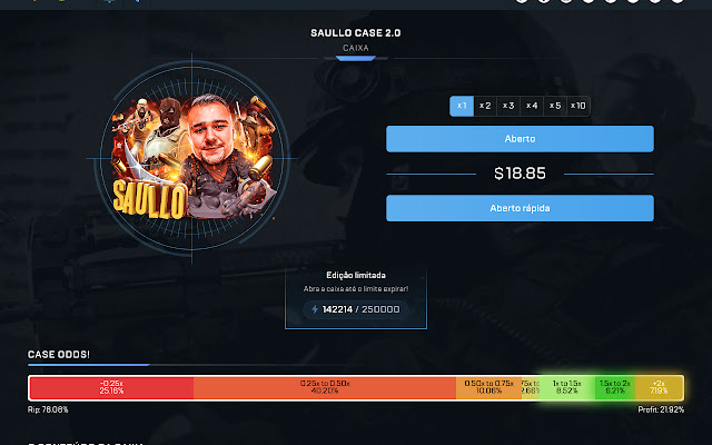 CSGO NET Profit Helper by Saullo chrome谷歌浏览器插件_扩展第1张截图