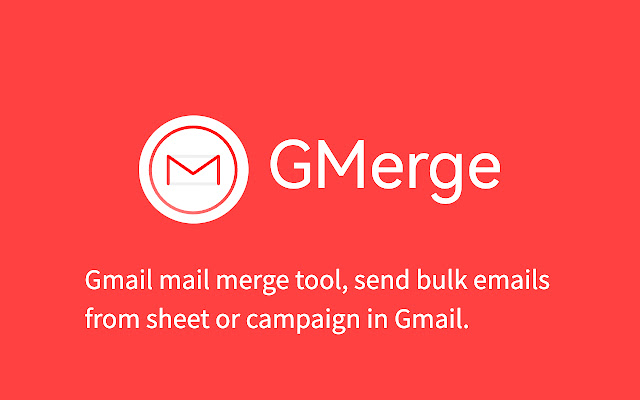 GMerge - Gmail Merge Mail chrome谷歌浏览器插件_扩展第1张截图