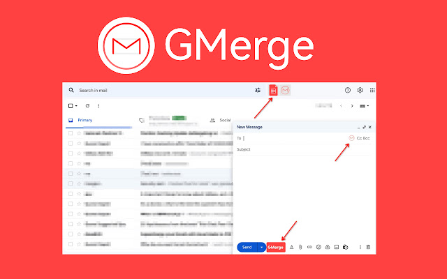 GMerge - Gmail Merge Mail chrome谷歌浏览器插件_扩展第2张截图