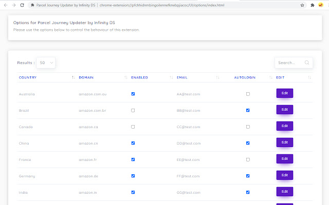 Parcel Journey Updater chrome谷歌浏览器插件_扩展第2张截图