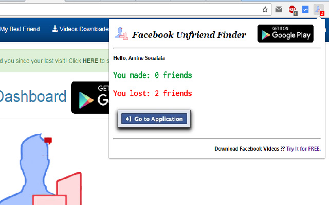 Unfriend Finder chrome谷歌浏览器插件_扩展第1张截图