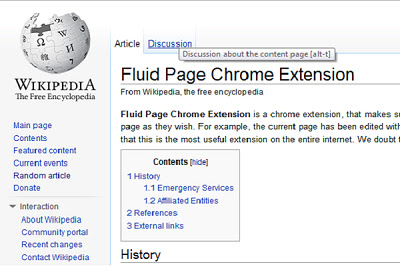 Fluid Page chrome谷歌浏览器插件_扩展第1张截图