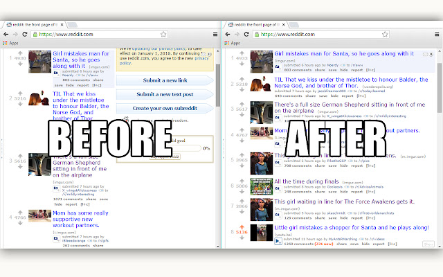 Reddit Sidebar Toggle Button chrome谷歌浏览器插件_扩展第1张截图