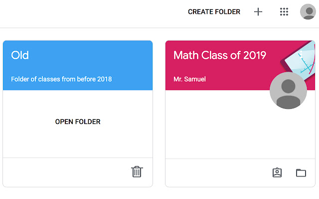 Classroom Folders chrome谷歌浏览器插件_扩展第1张截图