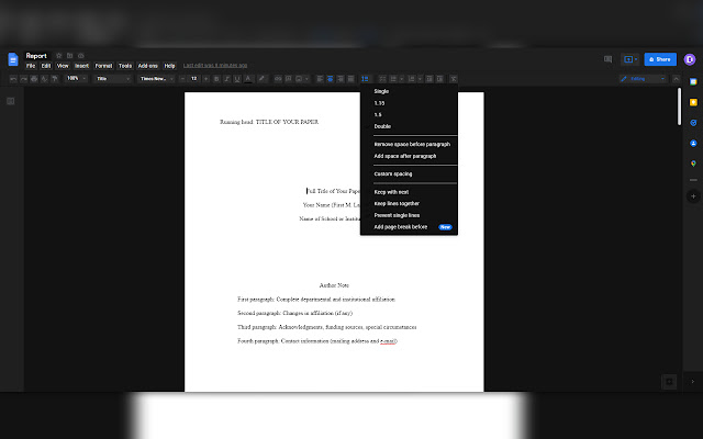 Google Docs Dark Mode chrome谷歌浏览器插件_扩展第3张截图