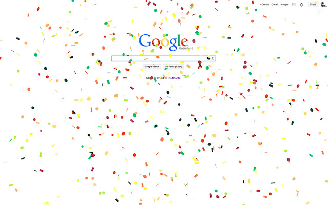 Confetti! Confetti all over... What else? chrome谷歌浏览器插件_扩展第2张截图