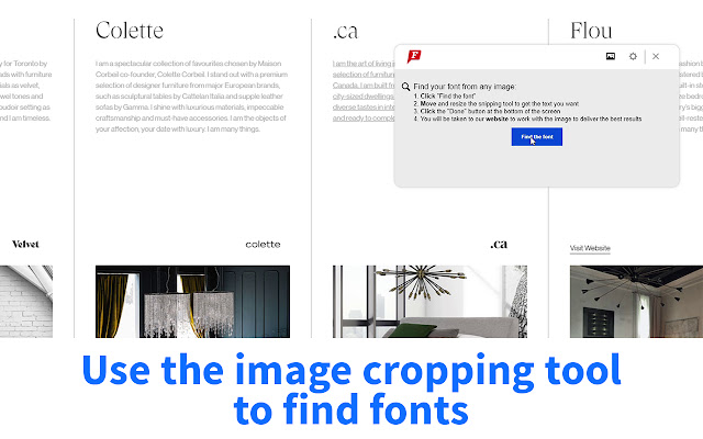 Font Identifier by WhatFontIs chrome谷歌浏览器插件_扩展第5张截图