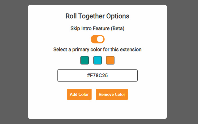 Roll Together chrome谷歌浏览器插件_扩展第3张截图