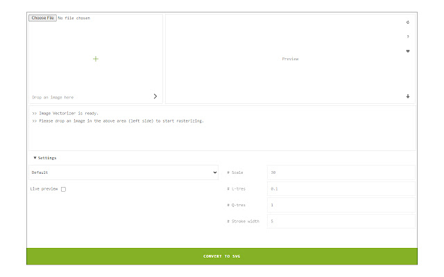 Image Vectorizer (Convert to SVG) chrome谷歌浏览器插件_扩展第1张截图