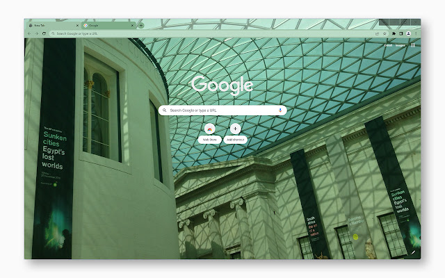 Glass Ceiling Of The British Museum chrome谷歌浏览器插件_扩展第1张截图