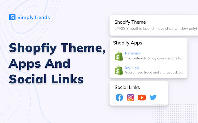 SimplyTrends - Shopify Spy & Dropship Scraper chrome谷歌浏览器插件_扩展第4张截图