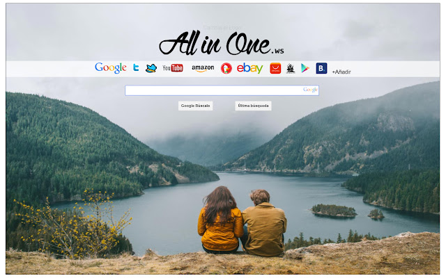 All in your new tab start page chrome谷歌浏览器插件_扩展第1张截图