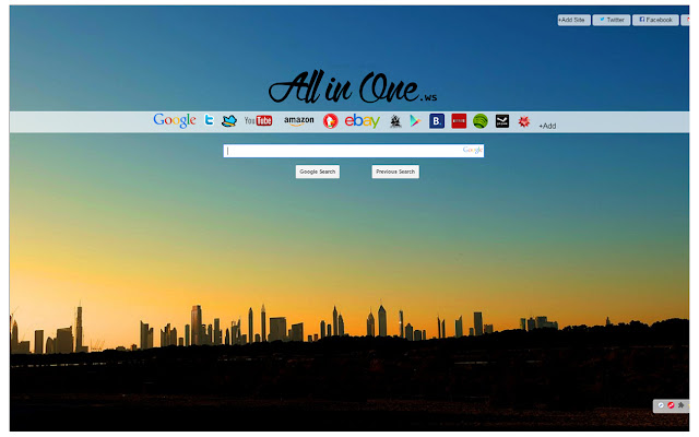 All in your new tab start page chrome谷歌浏览器插件_扩展第2张截图