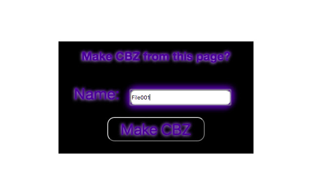 CBZ Maker chrome谷歌浏览器插件_扩展第2张截图