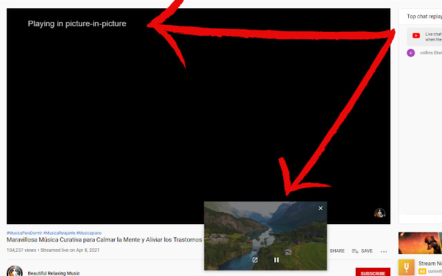 Picture In Picture chrome谷歌浏览器插件_扩展第1张截图