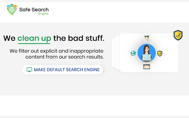 Safe Search Engine - SafeSearchEngine.com chrome谷歌浏览器插件_扩展第3张截图