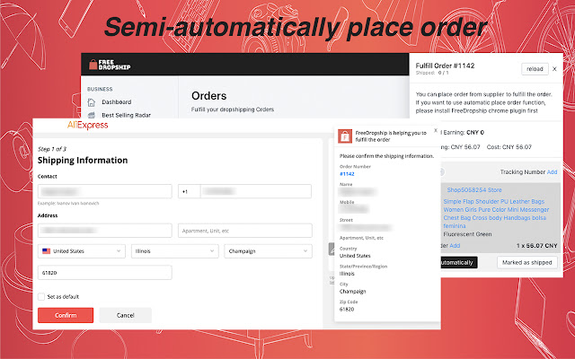 FreeDropship - Dropship the winning products chrome谷歌浏览器插件_扩展第4张截图
