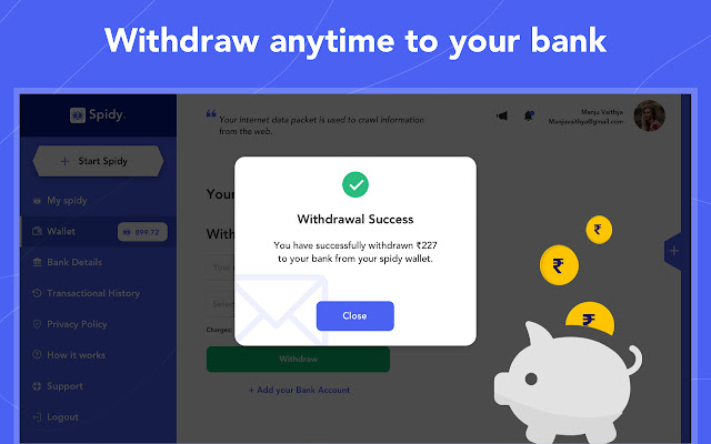 Spidy chrome谷歌浏览器插件_扩展第4张截图