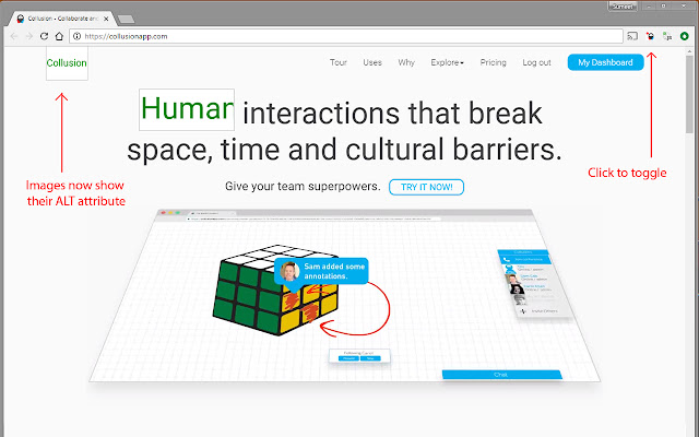 Collusion Image Alt Text Viewer chrome谷歌浏览器插件_扩展第1张截图