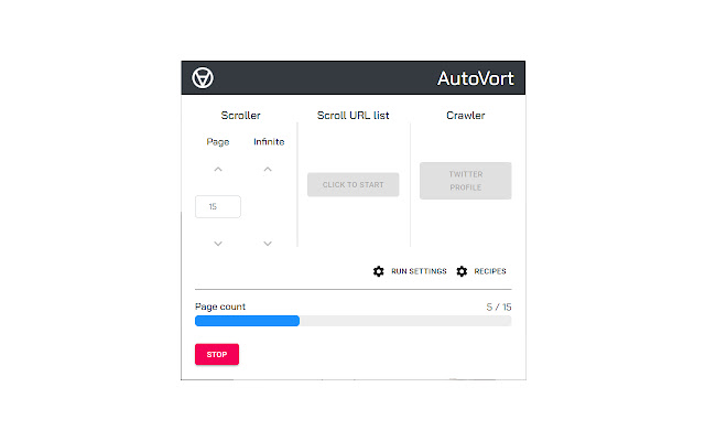 AutoVort chrome谷歌浏览器插件_扩展第4张截图