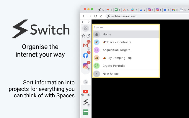 Switch Workstation Tab Manager chrome谷歌浏览器插件_扩展第3张截图