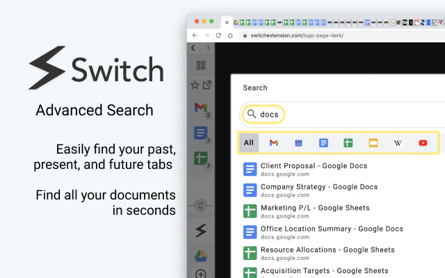 Switch Workstation Tab Manager chrome谷歌浏览器插件_扩展第4张截图