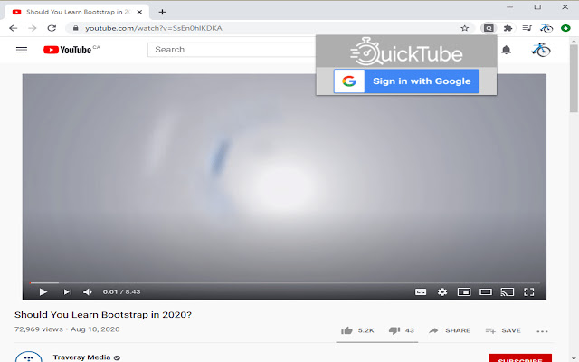 QuickTube Youtube Video Summarizer chrome谷歌浏览器插件_扩展第1张截图