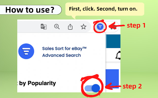 Sales Sort for eBay™ Advanced Search chrome谷歌浏览器插件_扩展第1张截图