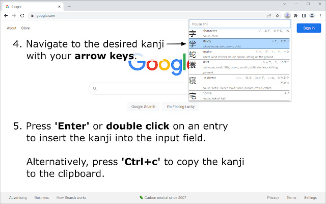 Kanji Typer chrome谷歌浏览器插件_扩展第4张截图