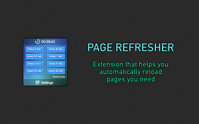 Page Refresher chrome谷歌浏览器插件_扩展第1张截图