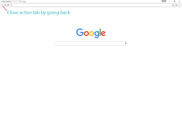 Close on Back chrome谷歌浏览器插件_扩展第1张截图