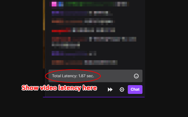 Twitch Latency Display chrome谷歌浏览器插件_扩展第1张截图