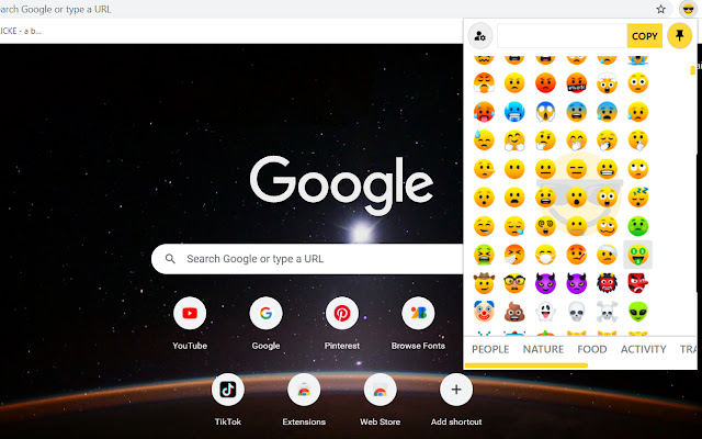 Emoji Keyboard New chrome谷歌浏览器插件_扩展第1张截图