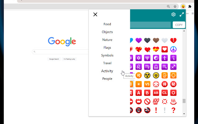 Your Emoji Keyboard chrome谷歌浏览器插件_扩展第2张截图