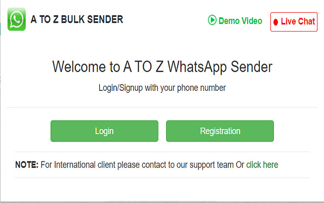 ATOZ WhatsApp Sender chrome谷歌浏览器插件_扩展第1张截图
