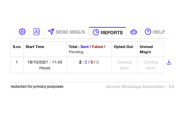 WhatsApp Sender - técrave® chrome谷歌浏览器插件_扩展第3张截图