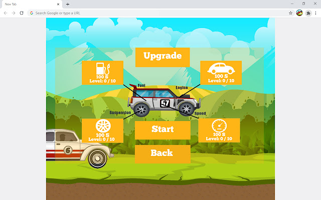 Car Climb Racing Game chrome谷歌浏览器插件_扩展第3张截图