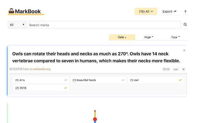 MarkBook chrome谷歌浏览器插件_扩展第5张截图