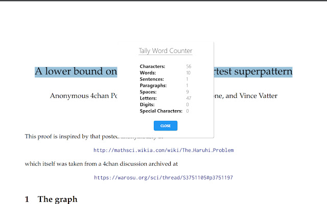 Tally Word Counter chrome谷歌浏览器插件_扩展第4张截图